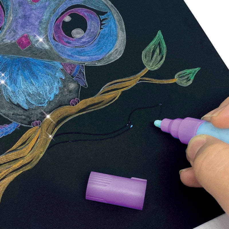 Sterrenlicht - Glow in the Dark Aquarel Kunst Set