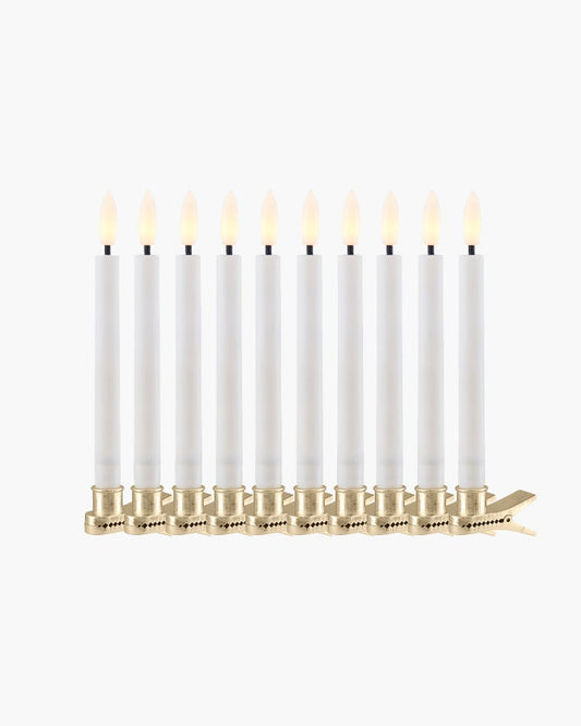 Magische Kerstkriebels - Sirius Sille Kalenderkaars Kerstbomen Set