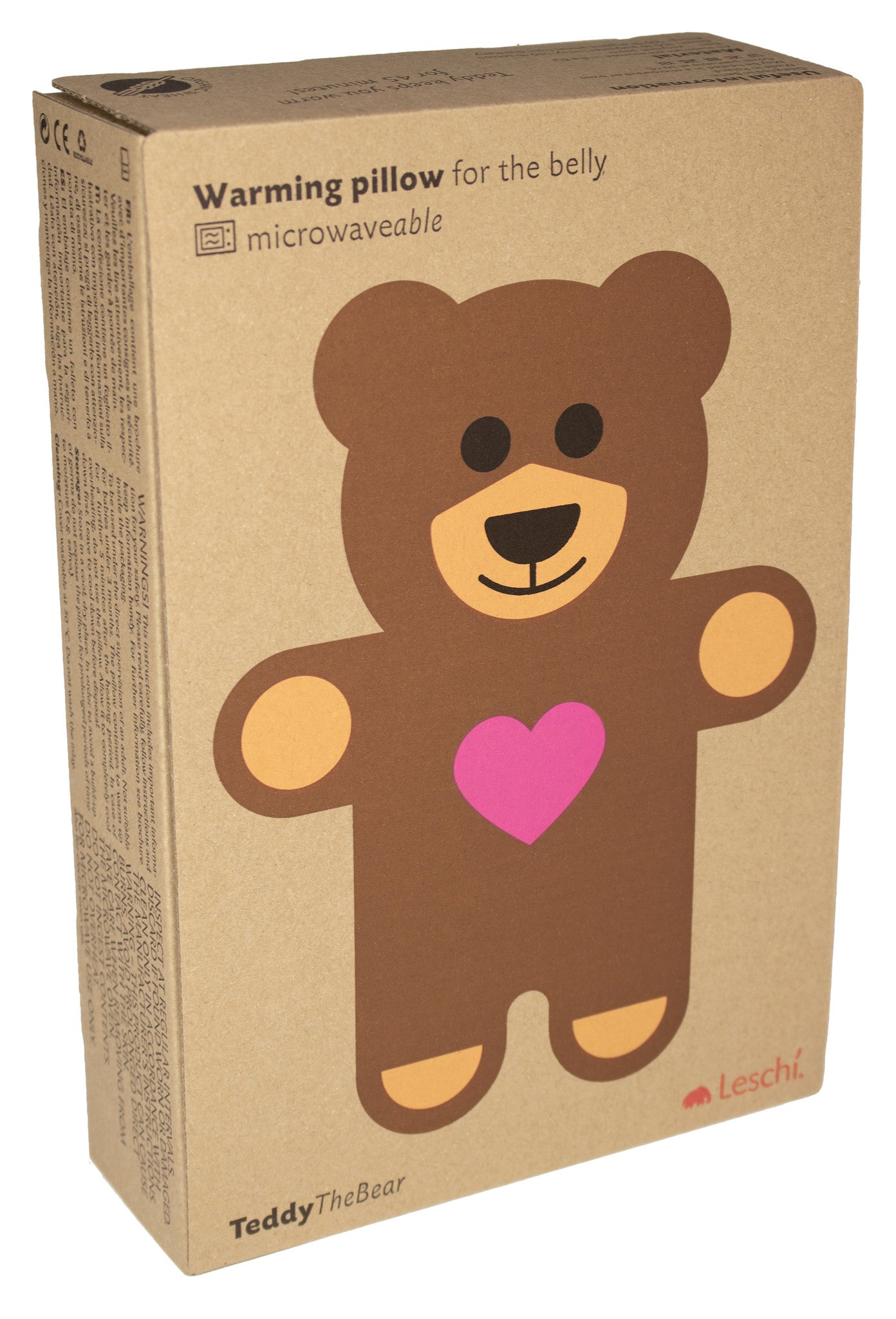 Knuffelzachte Teddy Beer Warmtekussen
