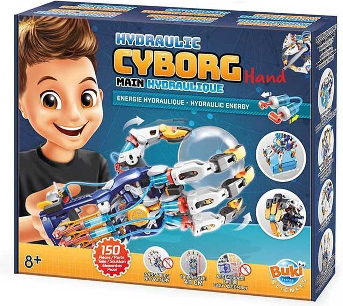 Buki Robo-Grijper: Hydraulische Knuffelhand