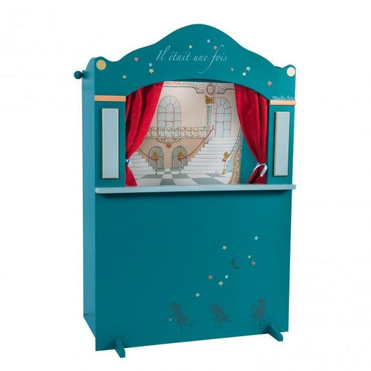 Betoverend Houten Poppentheater - Magisch Rollenspel voor Kids