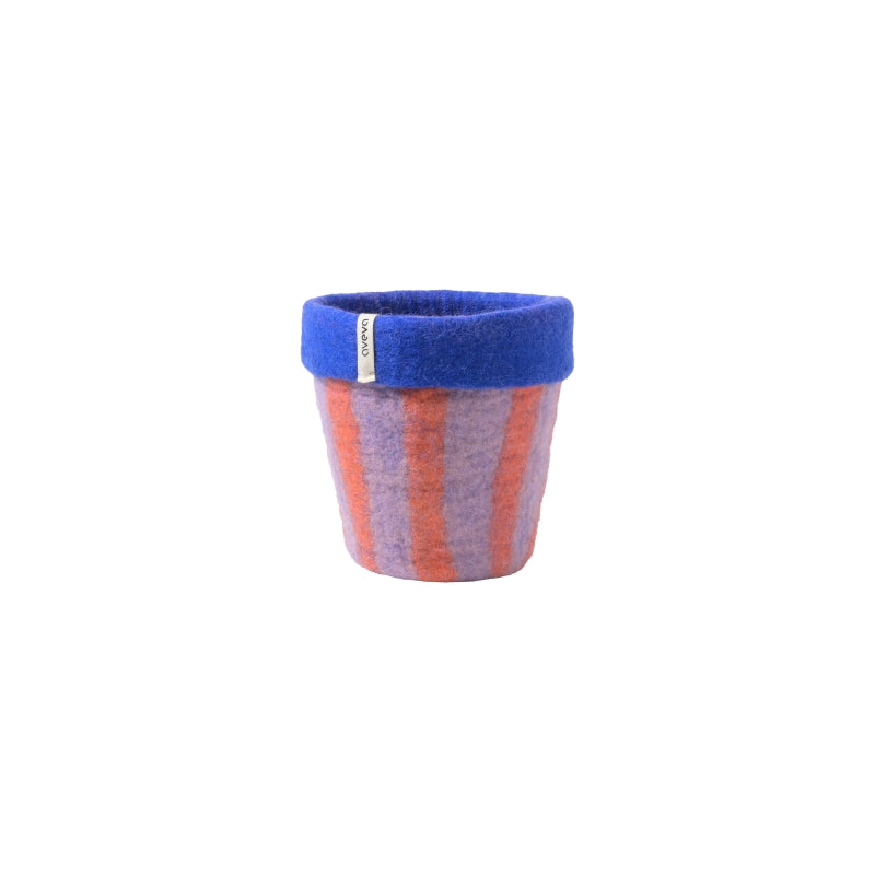 Aveva Flower Pot 20 – The Circus (M) – Handgemaakte Vilten Bloempot