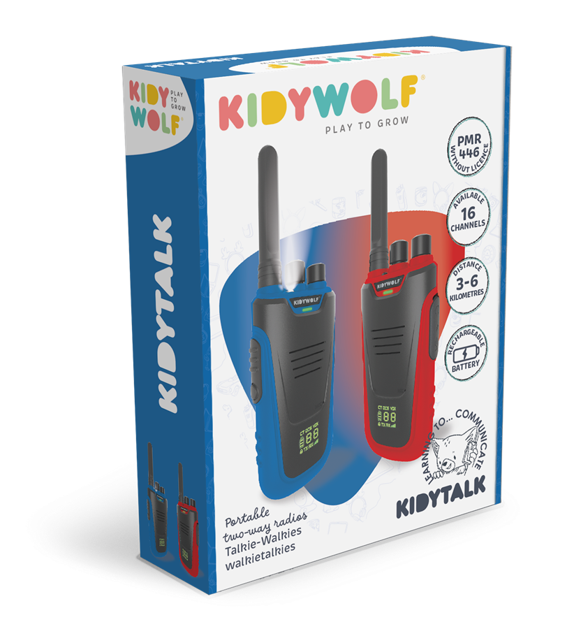 Avonturiers Walkie Talkies - Verbindend Blauw-Rood