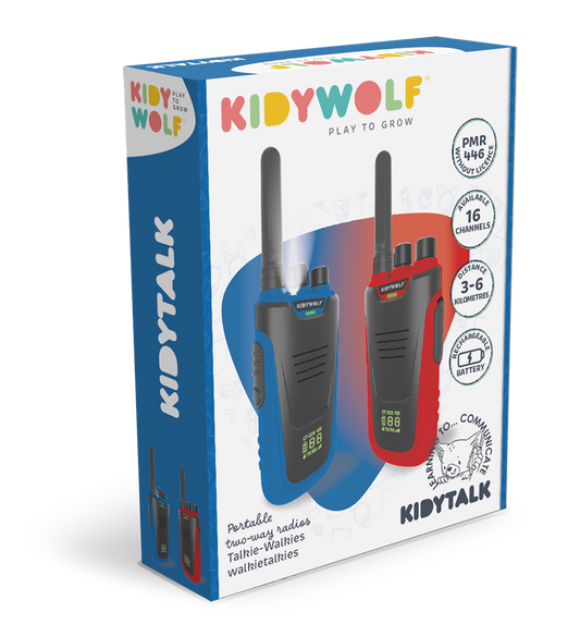 Avonturiers Walkie Talkies - Verbindend Blauw-Rood