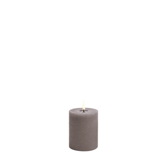 Betoverende Uyuni LED Smeltkaars in Zandsteen, Rustieke Sfeer, 7,8x10 cm