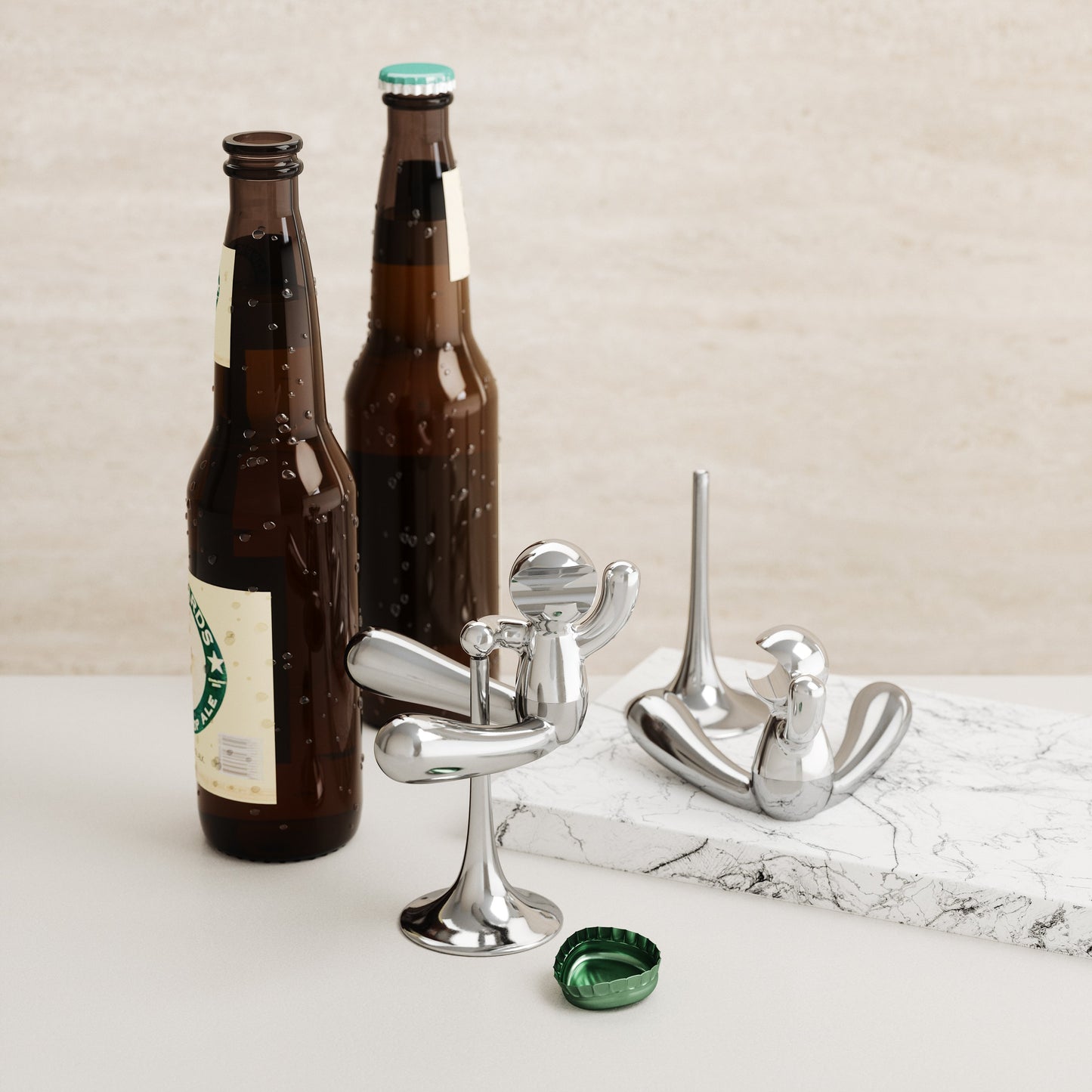 Umbra Rodeo Buddy Flesopener – Zwart/Chroom