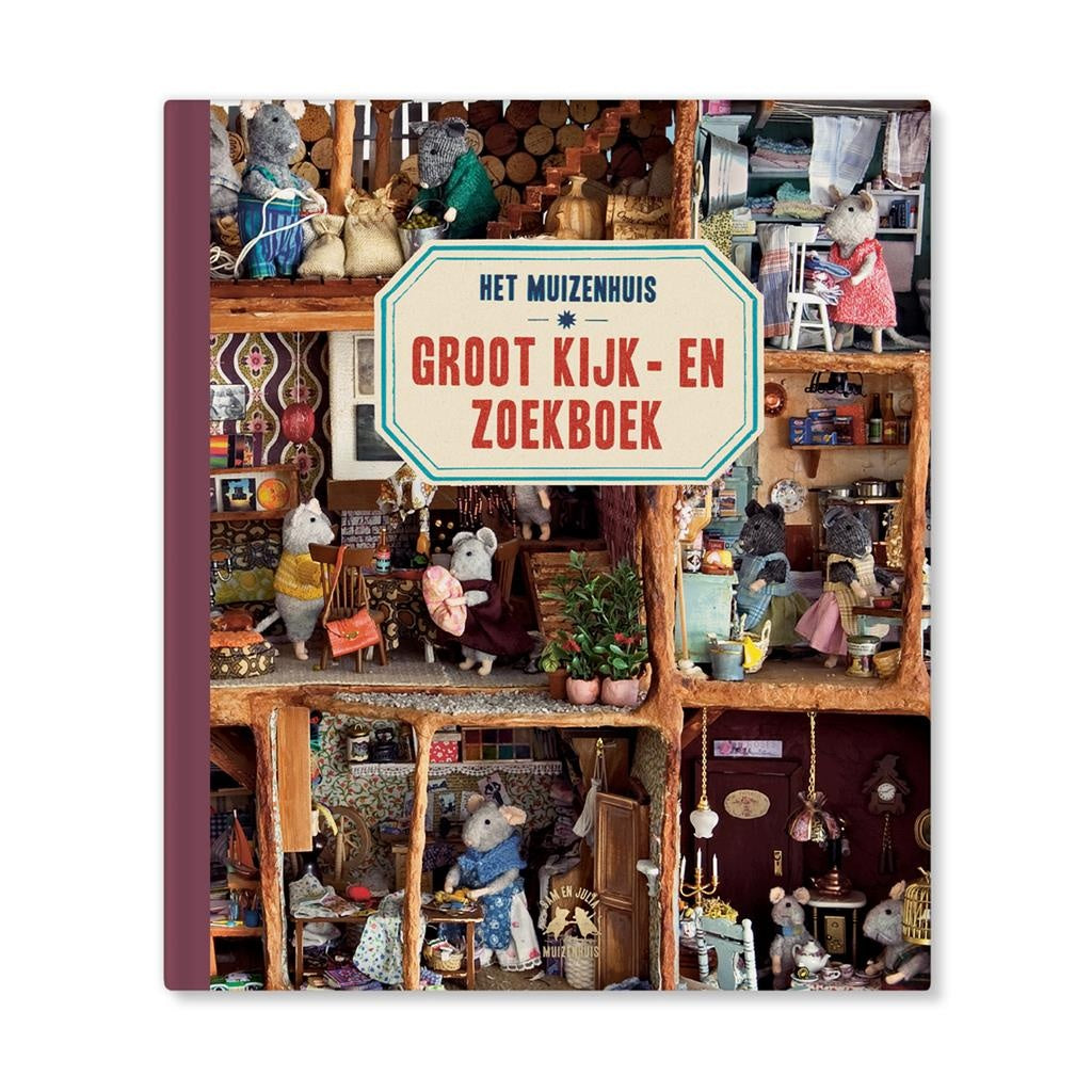 Het Muizenhuis: Groot kijk- en zoekboek