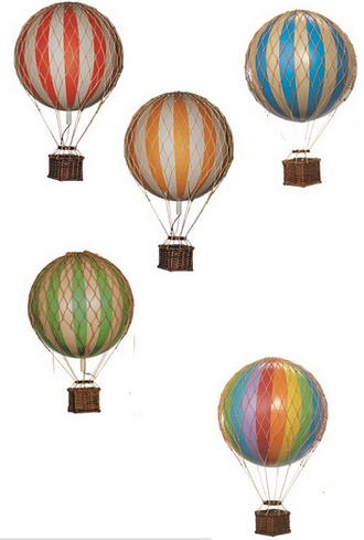 Regenboog Reisballon Avontuur - Rainbow Dreams 42 cm
