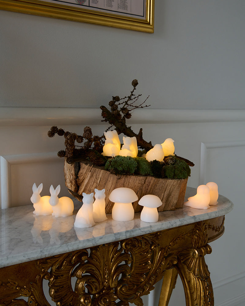 Sirius 2 Elvina paddestoel LED decobeeldjes
