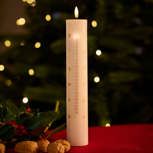Betoverende Kerst Adventskaars 2024