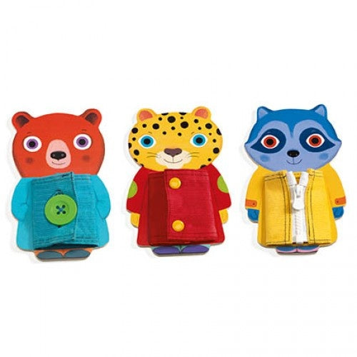 Djeco Houten Animals Dress-Up Kit