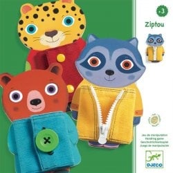 Djeco Houten Animals Dress-Up Kit