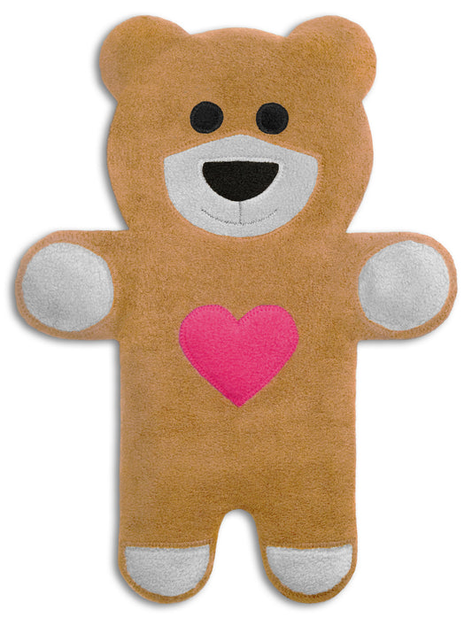 Knuffelzachte Teddy Beer Warmtekussen