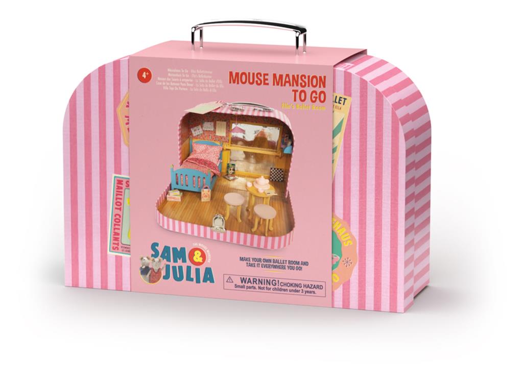 Muizenhuis koffer: balletkamer