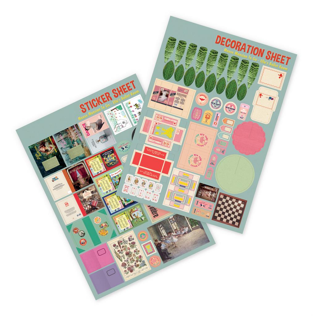 Muizenhuis koffer: balletkamer