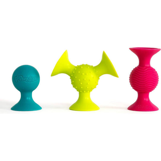 Fat Brain Toys Pip Squigz – 3 zintuiglijke kopjes