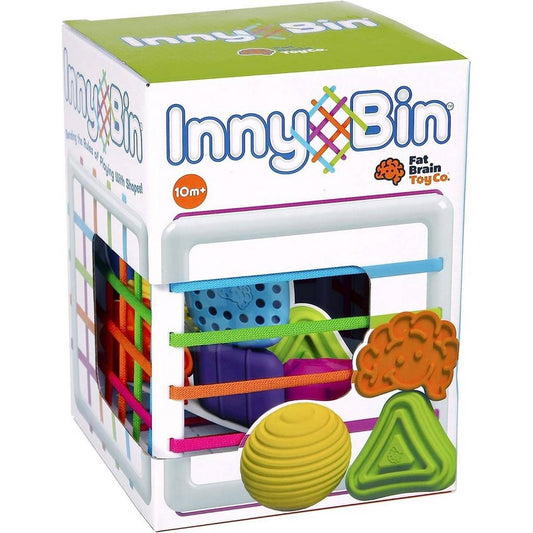 Fat Brain Toys Inny Bin – De zintuiglijke vormkubus