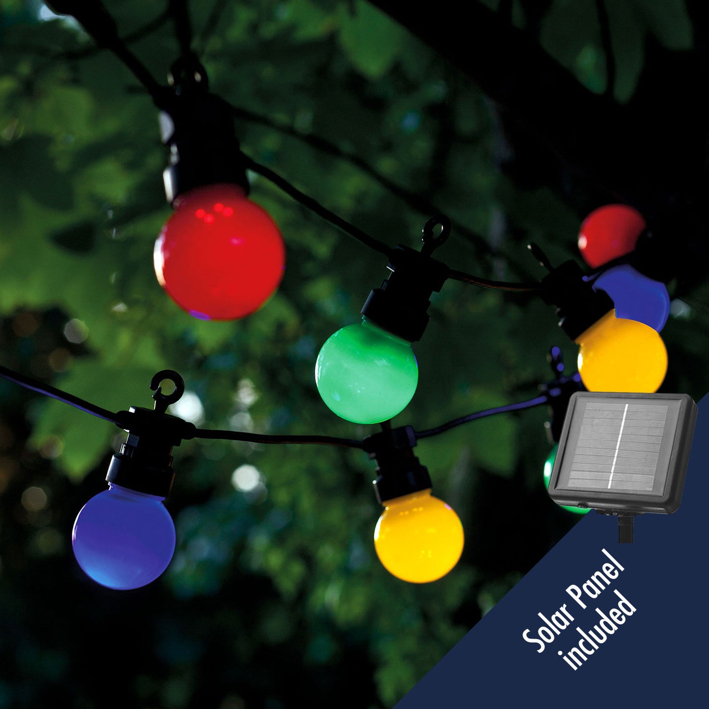 Sirius Lucas Solar Lichtslinger – 10 Multicolour LED Lampjes (Starterset)