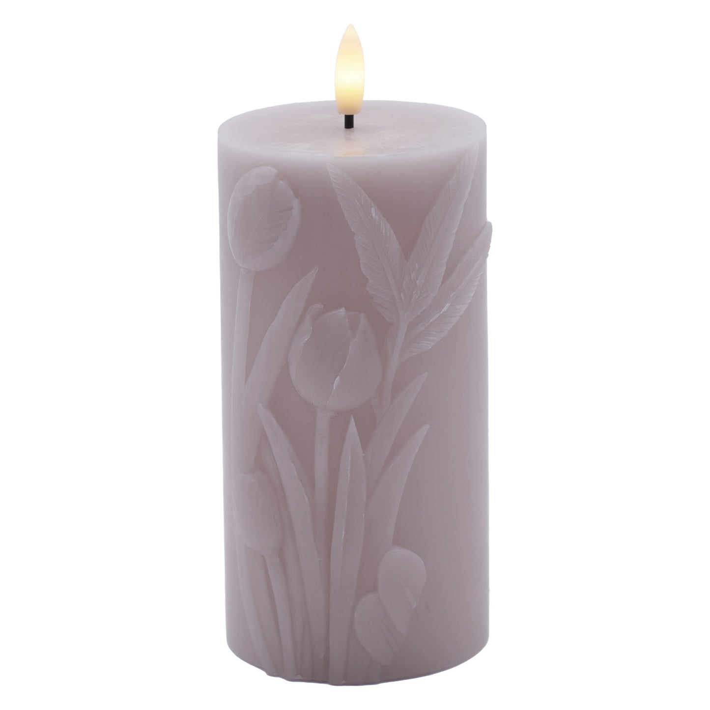 Sille Tulisa pilaarkaars Ø7,8 x 15 cm, mauve roze