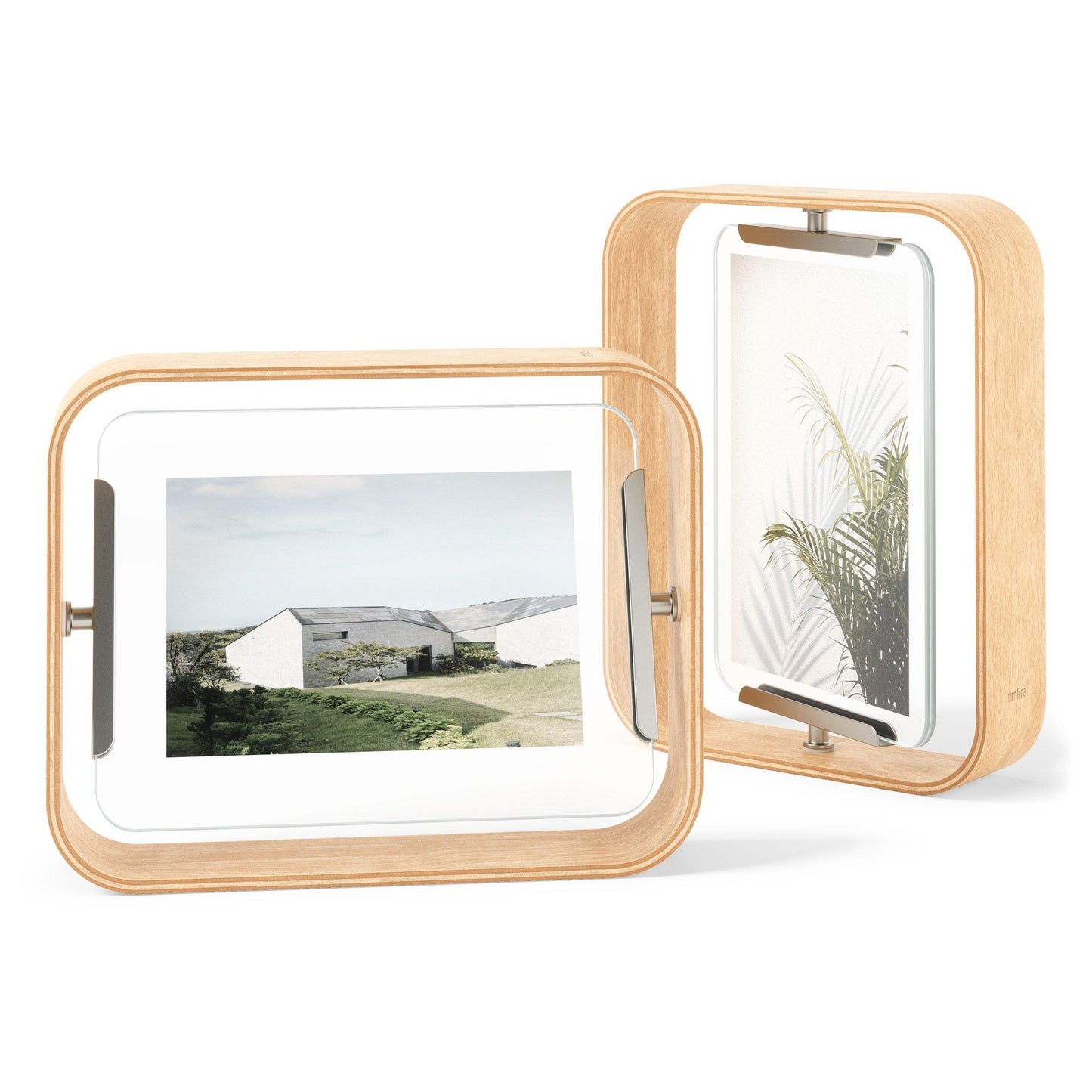 Umbra Bellwood Fotokader 13x18 cm – Naturel Hout (Staand model)